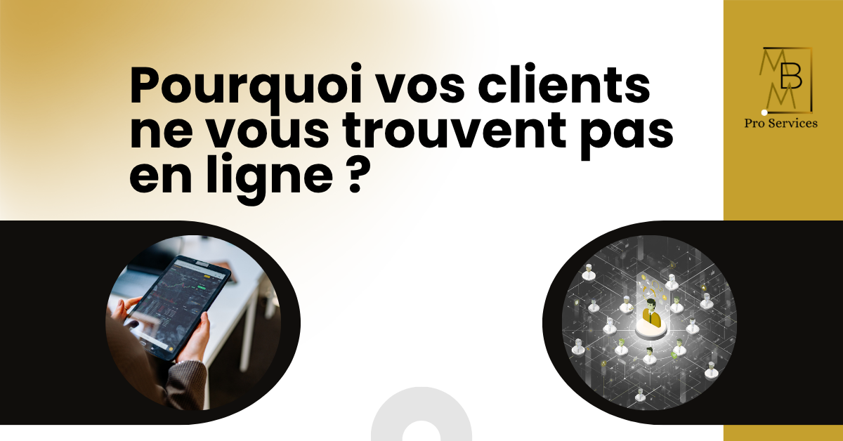 Illustration du marketing digital montrant l'analyse des performances d'une entreprise et l'acquisition de nouveaux clients en ligne.
